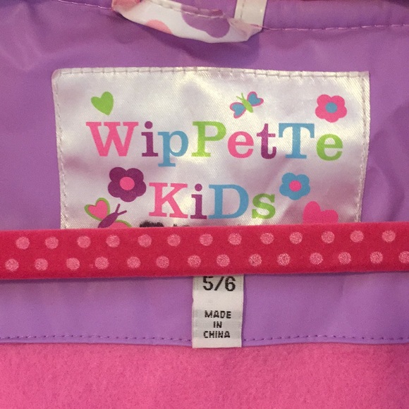 Wippette Kids Insulated Raincoat - Picture 3 of 5